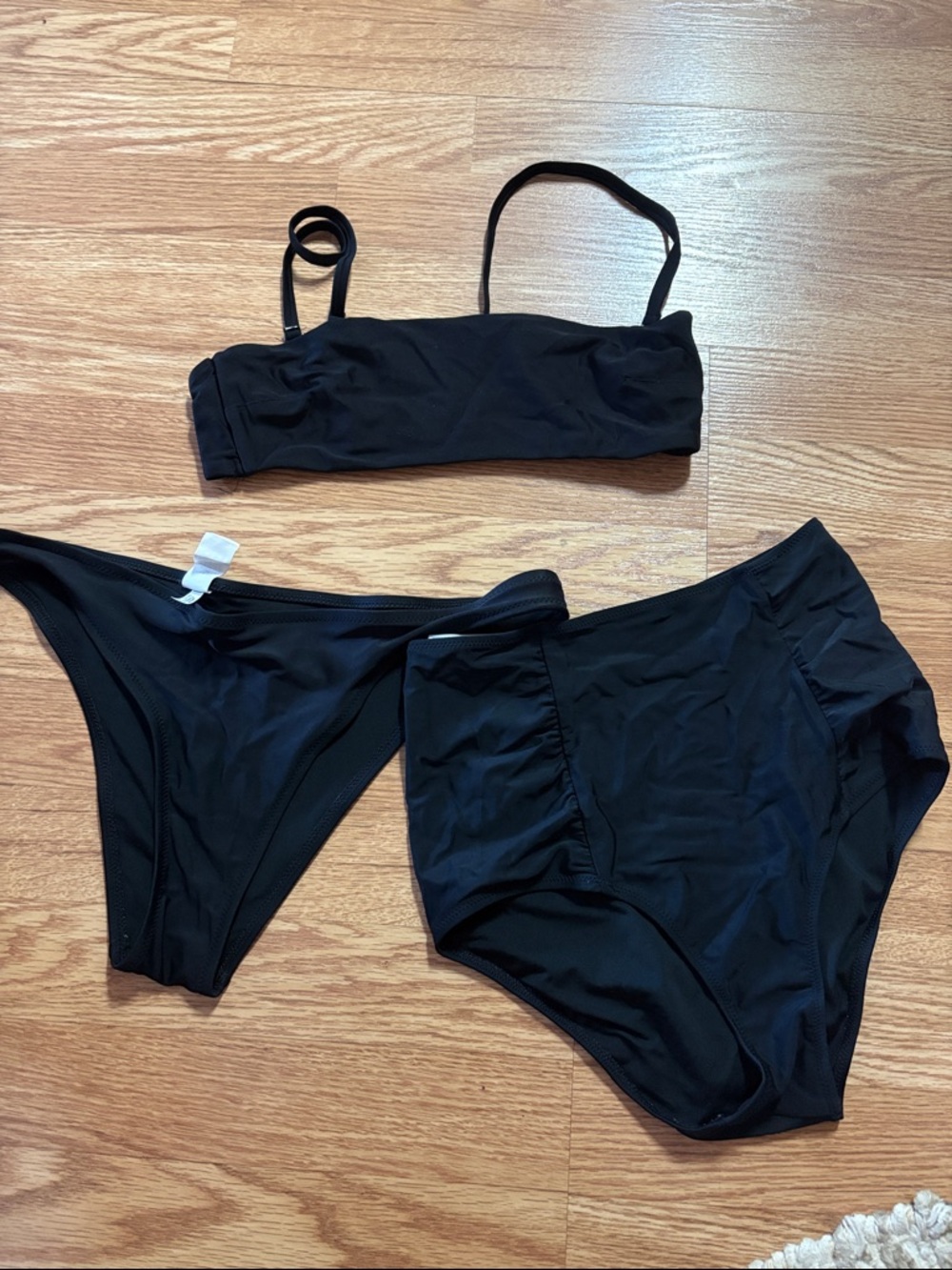 aerie black bikini bundle